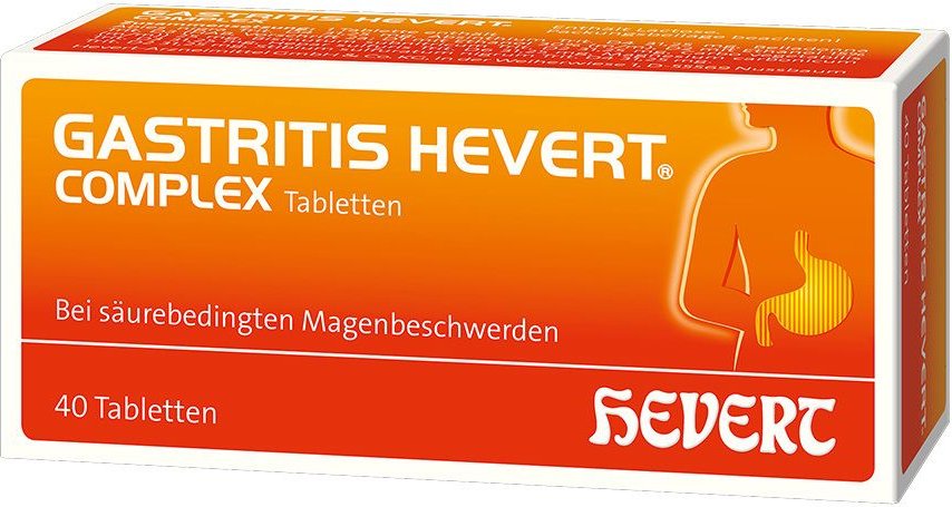 Gastritis Hevert Complex Tabletten 40 St