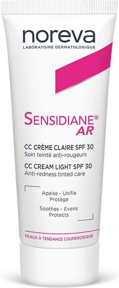 Noreva Sensidiane AR getönte CC Creme hell LSF 30 40 ml