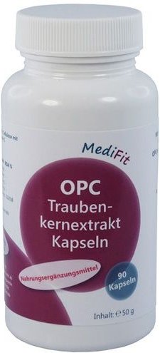 OPC Traubenkernextrakt Kapseln MediFit 90 St