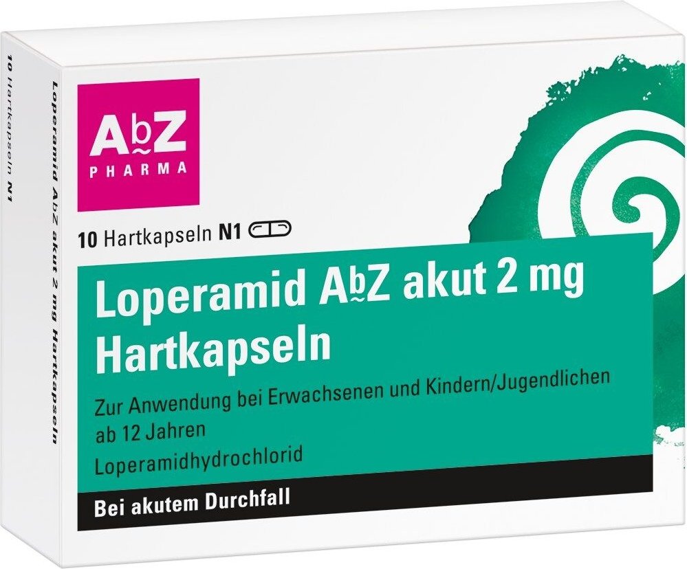 Loperamid AbZ akut 2 mg Hartkapseln