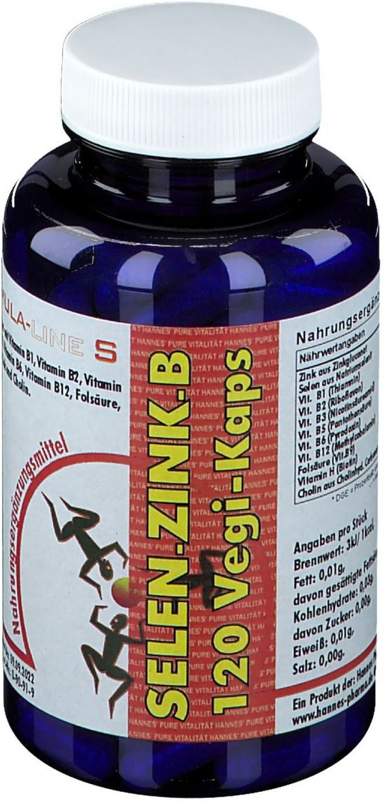 Thumbnail - Selen Zink Vit.B Komplex Vegi-Kaps 480 mg 120 St Kapseln