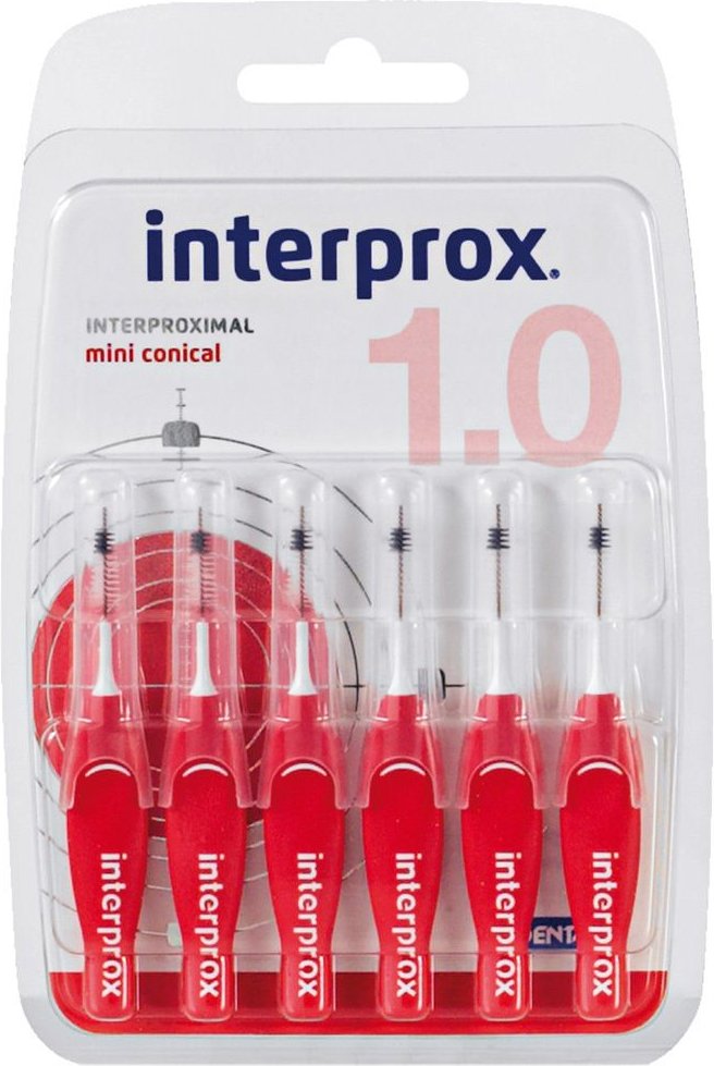 Interprox reg miniconical rot Interdentalbürste Blis.