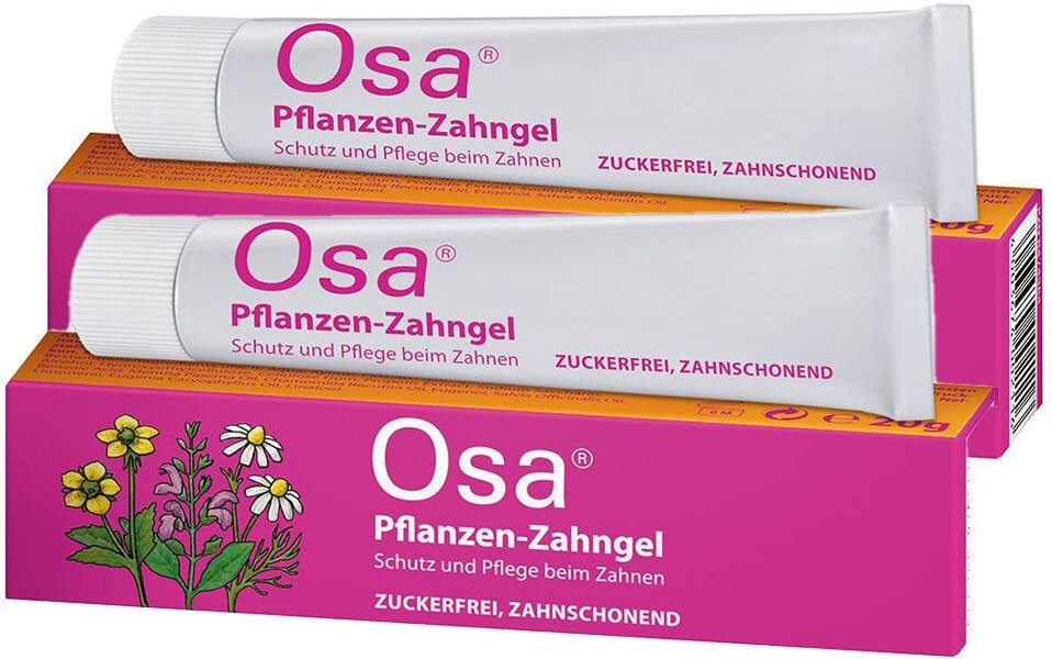 2x OSA Pflanzen Zahngel 2x20 g