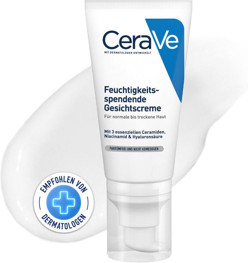 CeraVe Feuchtigkeitsspendende Gesichtscreme 52 ml Nachtcreme