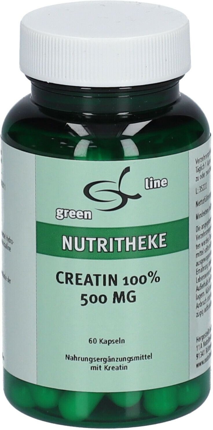 Creatin 100% 500 mg Kapseln 60 St