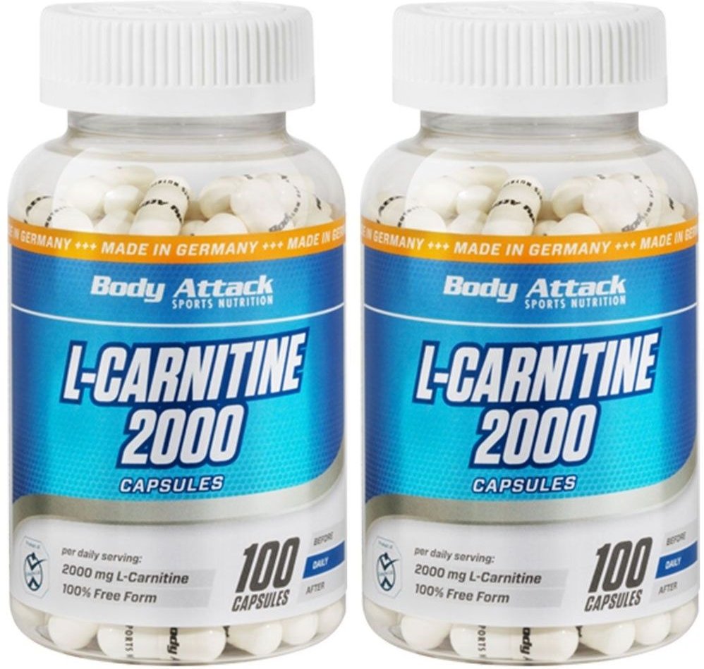 L Carnitine 2000 x2 2x100 St Kapseln