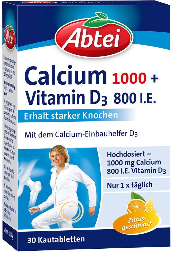 Abtei Osteo Vital Citrus Kautabletten 30 St