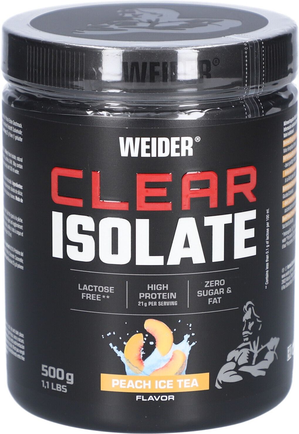 Clear Isolate (500g) Peach Ice Tea 500 g Pulver