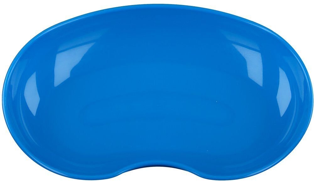 Nierenschale Kunststoff blau 1 St Schale