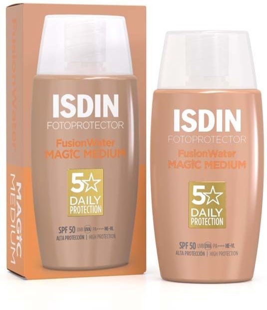 Isdin Fotoprotector Fusion Water Col.medium LSF 50 ml Creme