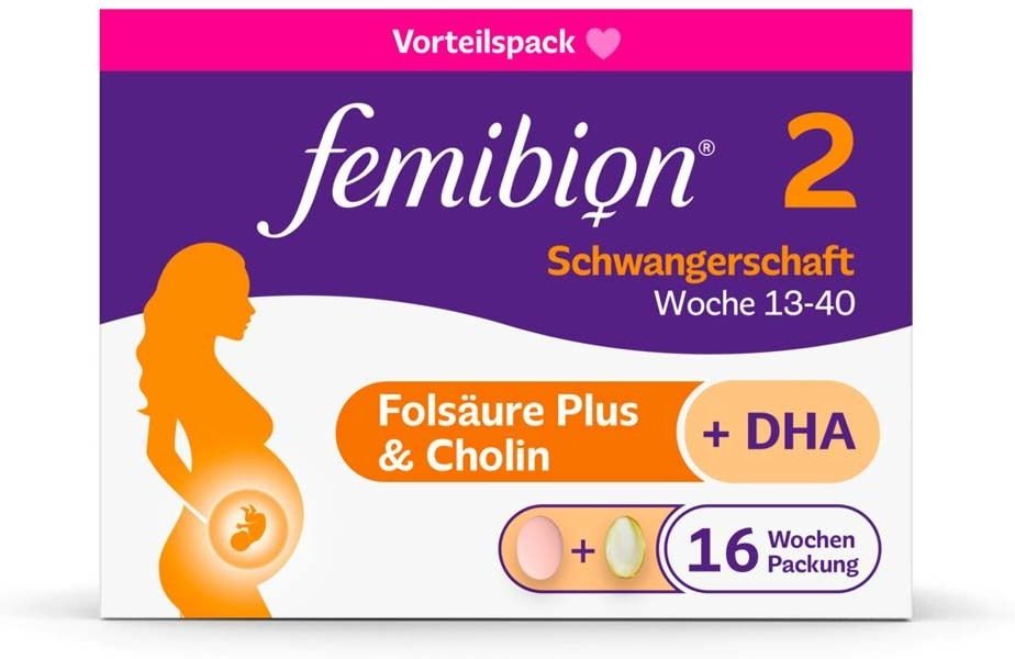 Femibion 2 Schwangerschaft Kombipackung 224 St