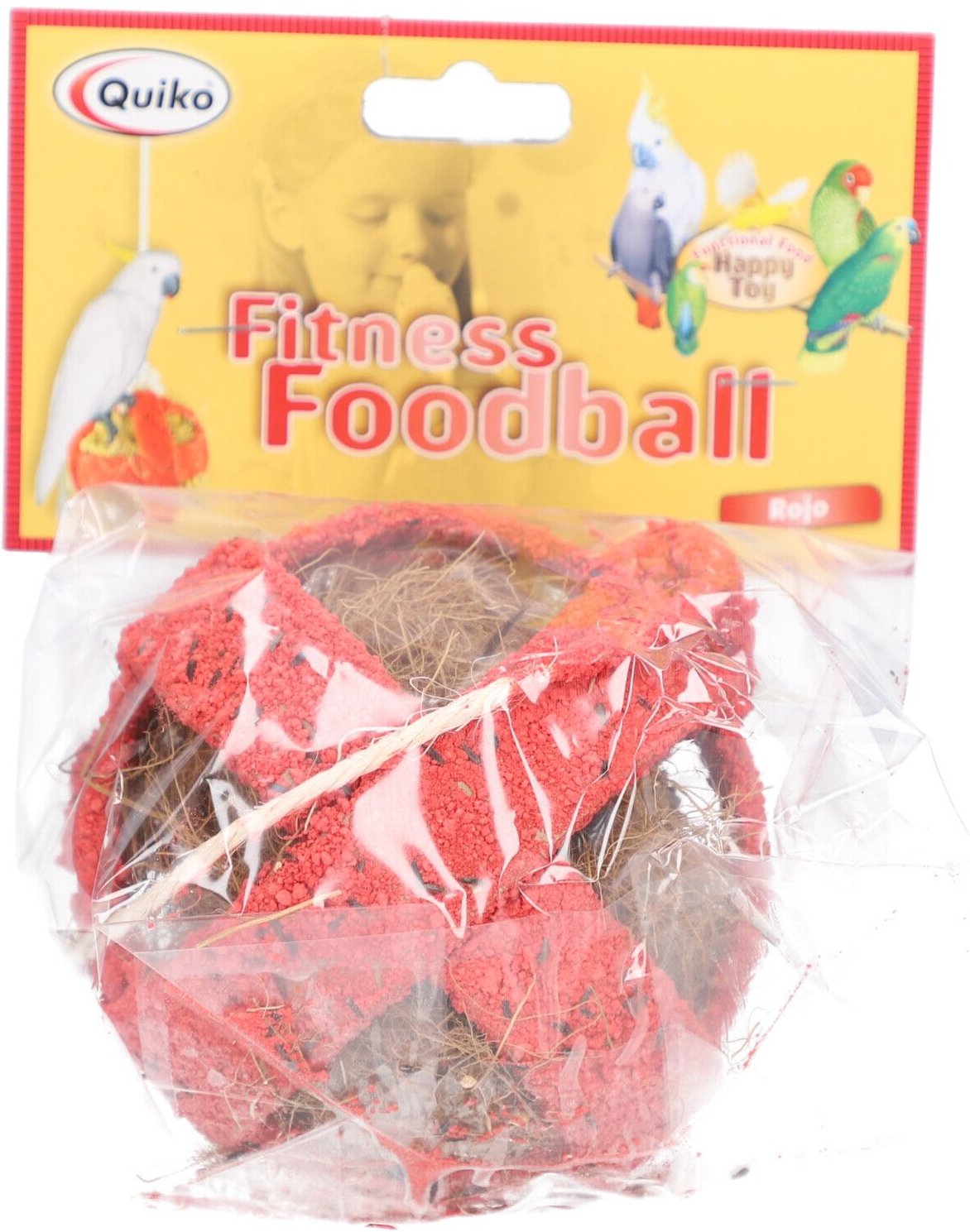 Quiko Fitness Foodball Rojo 100 g Futter