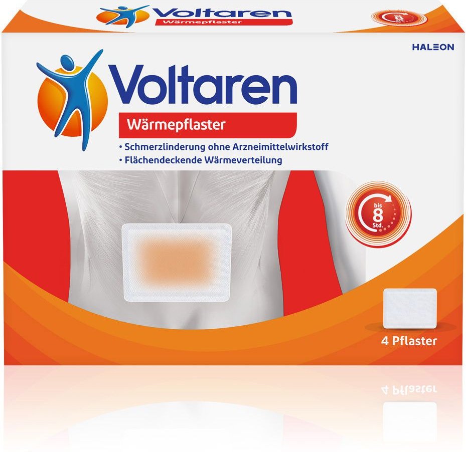 Thumbnail - Voltaren Wärmepflaster Rücken 4 St Pflaster