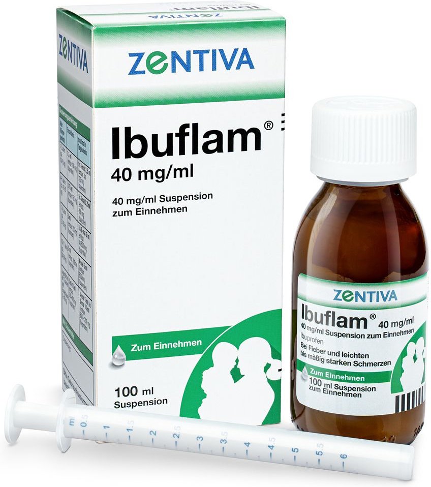 Ibuflam 40 mg/ml Suspension zum Einnehmen 100 ml