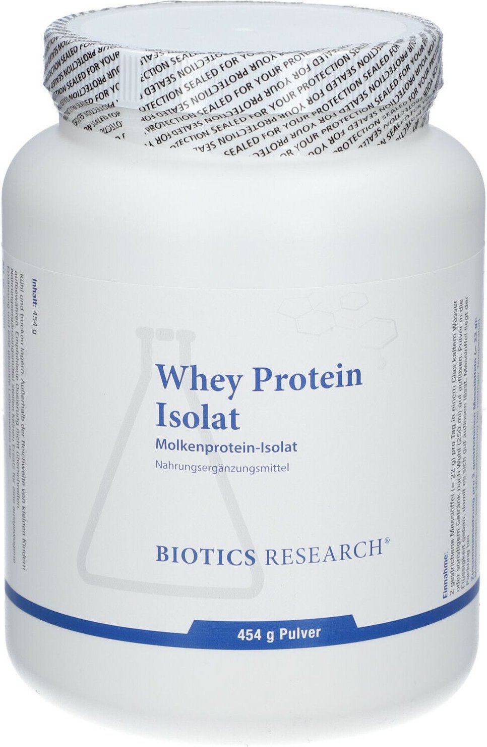 Whey Protein Isolat Pulver 454 g