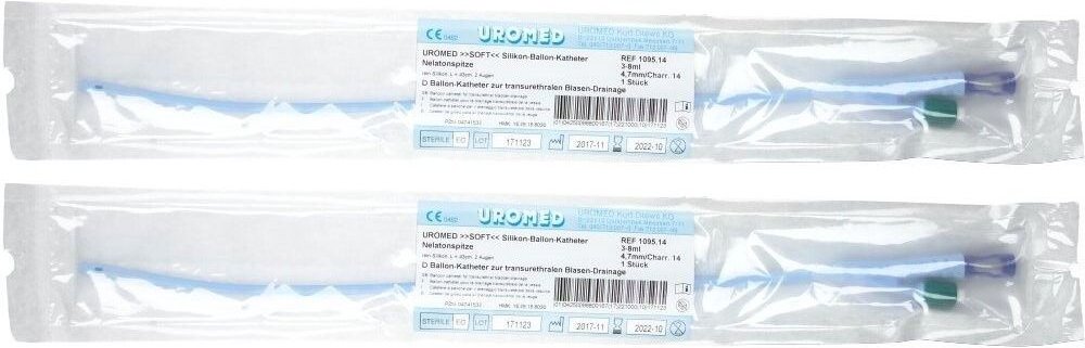 Uromed NEL SIL BA Ka109514 x2 2x1 St Katheter