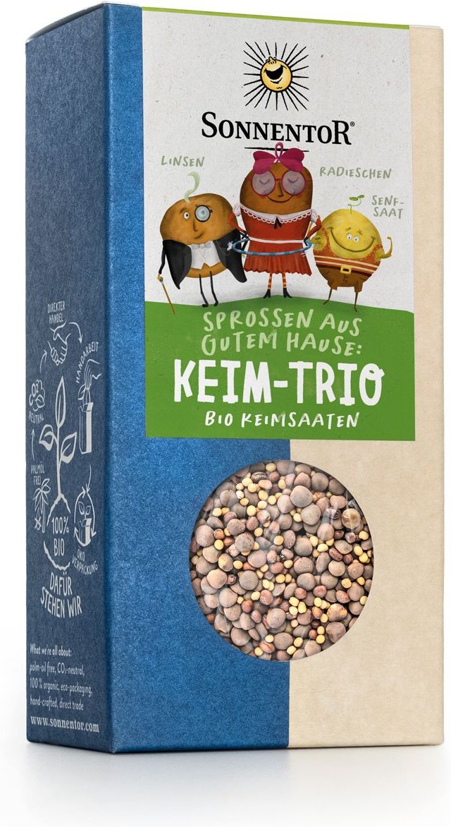 Sonnentor BIO Keim Trio 120 g Mischung