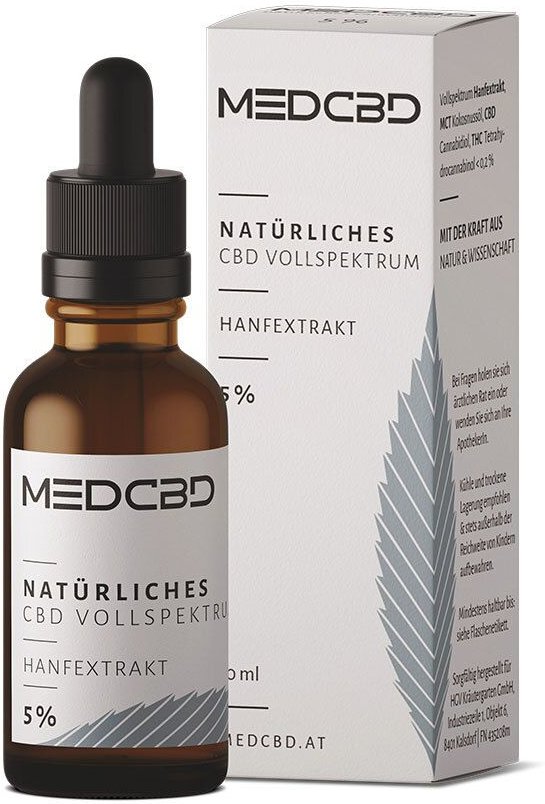 Thumbnail - Medcbd Aromapfloel 5% 10 ml Öl
