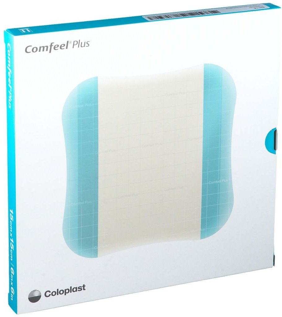 Comfeel Plus flexib.Hydrokoll.Verb.15x15 cm 5 St Verband