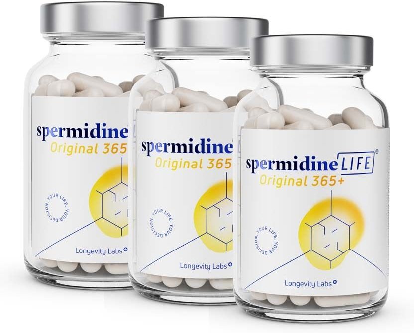 Spermidinelife Original 365+ Kapseln 3x60 St