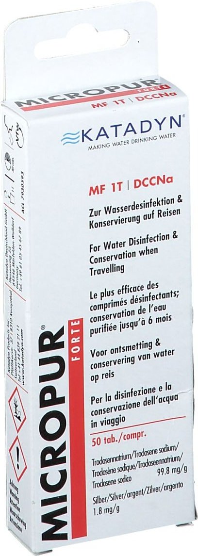 Micropur forte MF 1T Tabletten 50 St