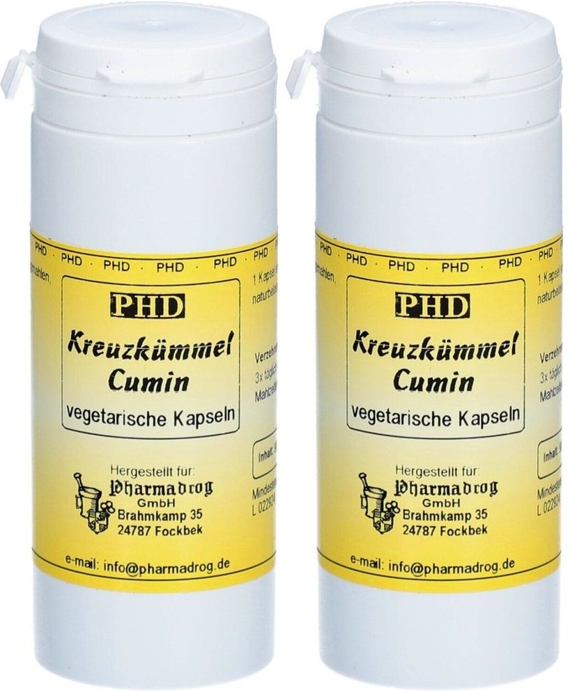 Kreuzkümmel Cumin vegi 390 mg Kapseln 2x 2x90 St