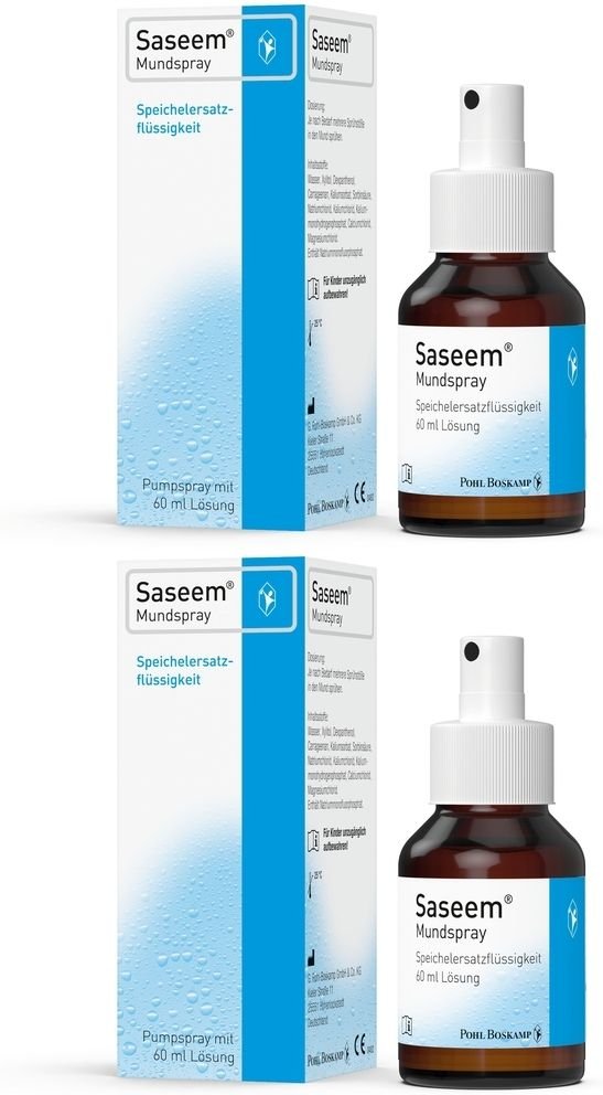 Saseem Mundspray x2 2x60 ml Pumplösung