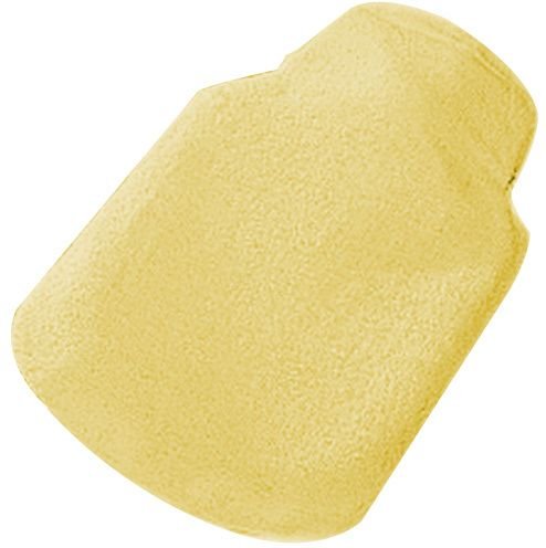 Wärmflasche groß m.Frotteebez.gelb 1 St