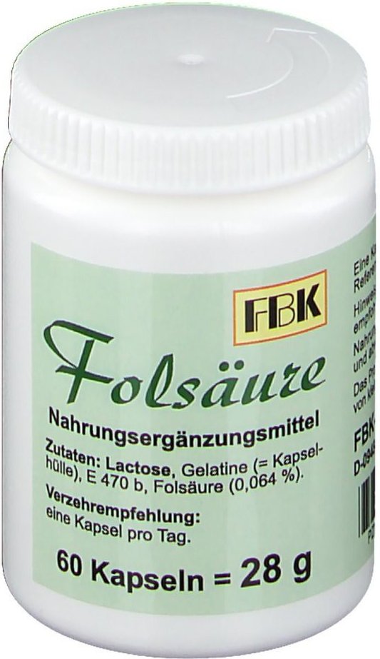 Thumbnail - Folsäure Kapseln
