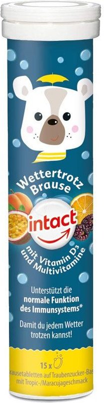 Thumbnail - Intact Wettertrotz Brausetabletten Multivitamin 15 St