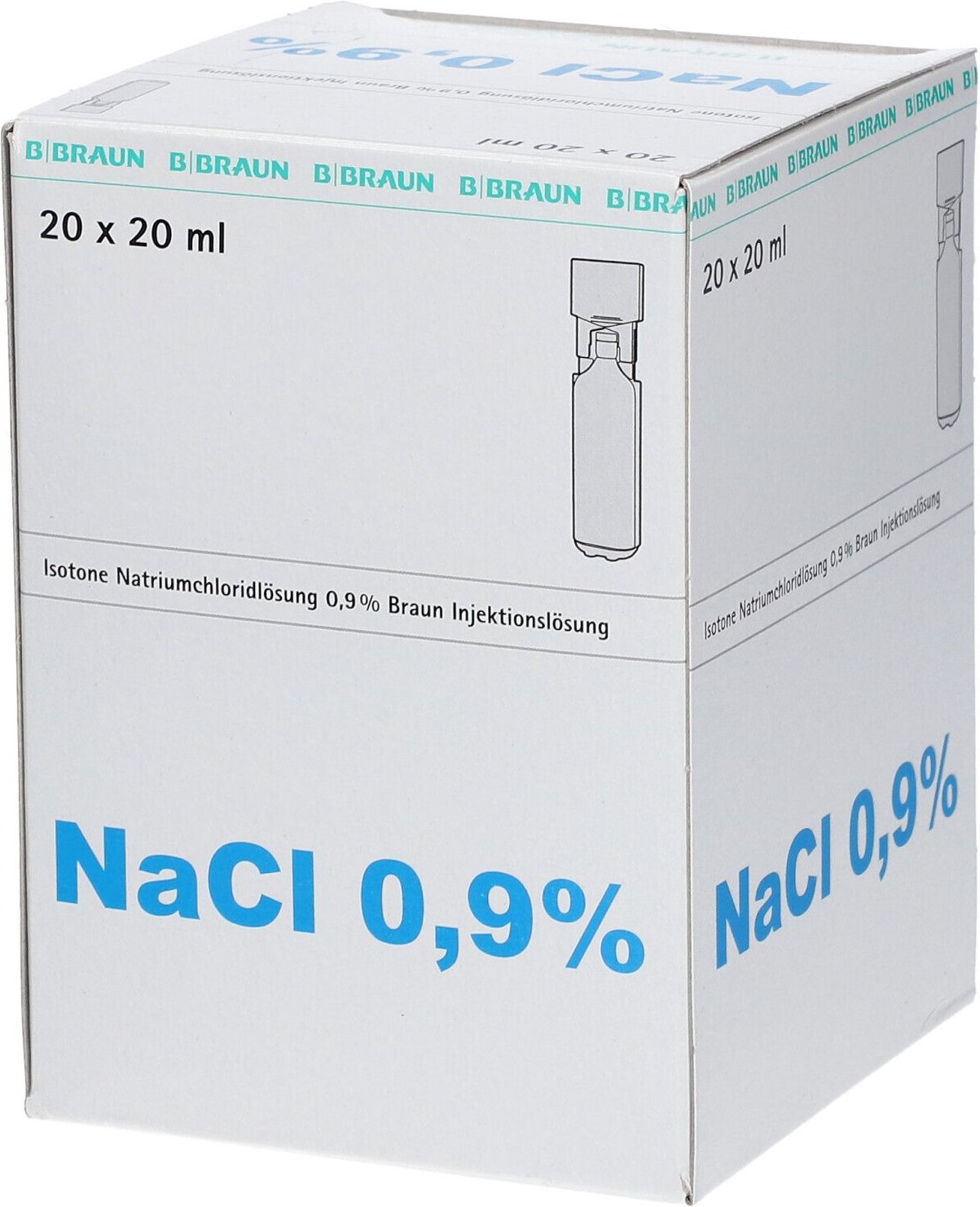 Kochsalzlösung 0,9% Miniplasco connect 20x20 ml Injektionslösung