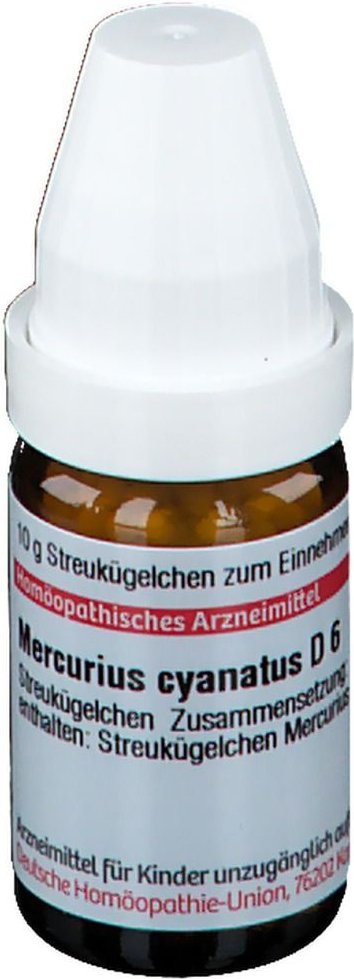 Mercurius Cyanatus D 6 Globuli 10 g