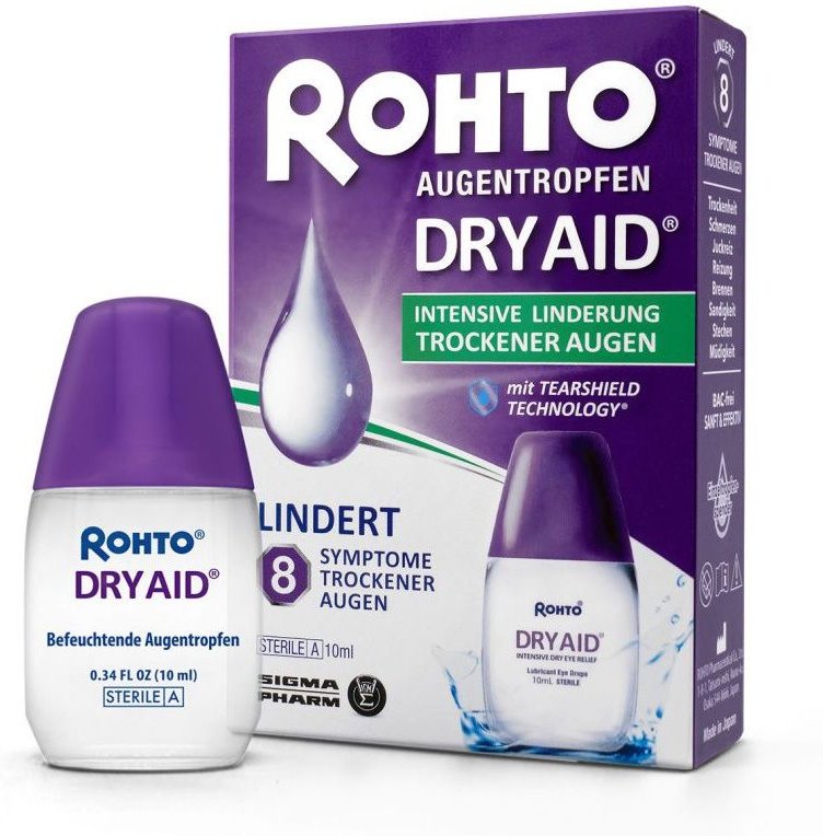 Rohto DRY AID Au-Tr 10 ml Augentropfen