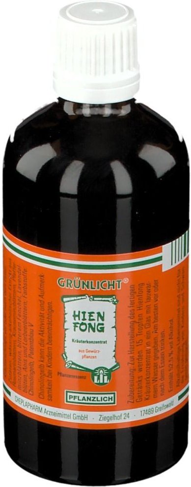 Grünlicht Hienfong Kräuterkonzentrat Tropfen