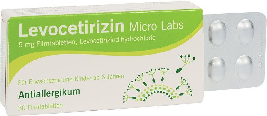 Levocetirizin Micro Labs 5 mg Filmtabletten