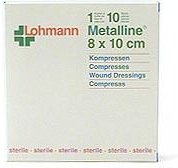 Metalline Kompressen 8x10 cm steril 10 St