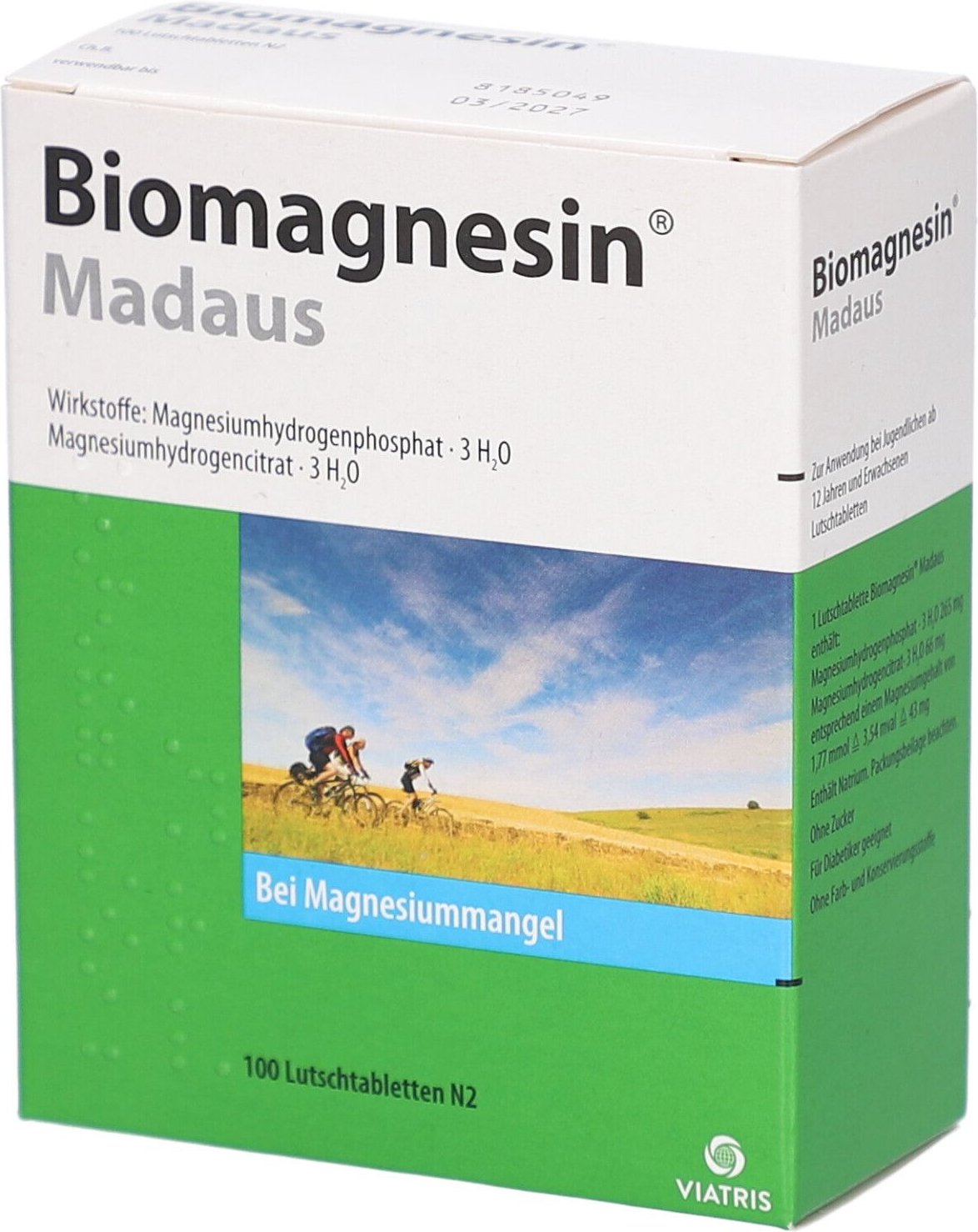 Biomagnesin MADAUS Lutschtabletten