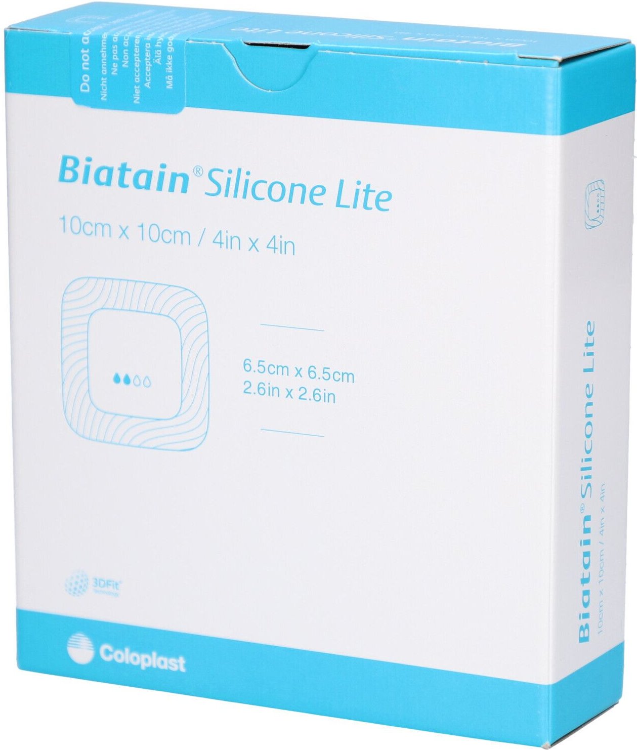 Biatain Silicone Lite Schaumverband 10x10 cm