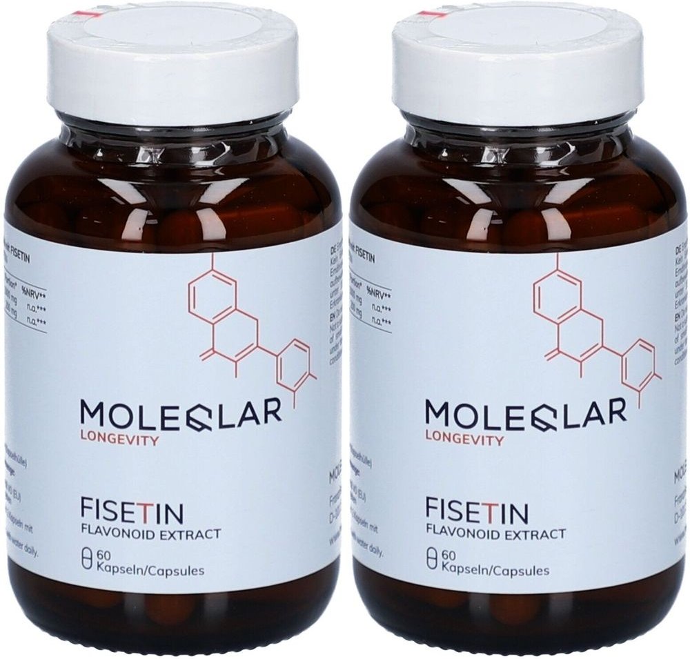 Moleqlar Fisetin Flavonoid Extract Kapseln 2x 2x60 St