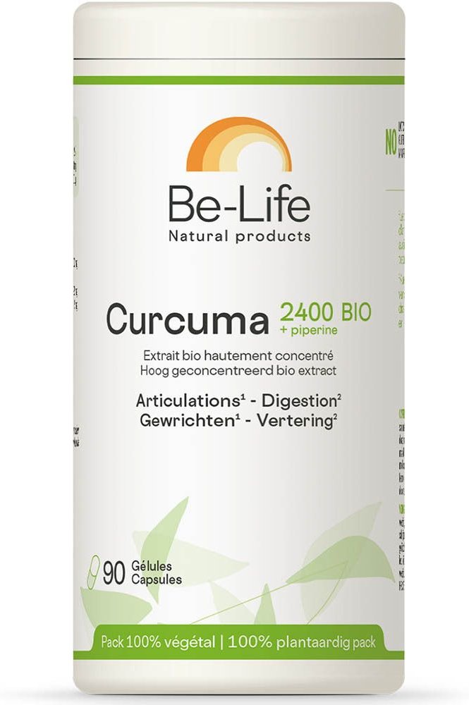 Thumbnail - Be-Life Curcuma + Piperine 90 St capsules Bio Kapseln