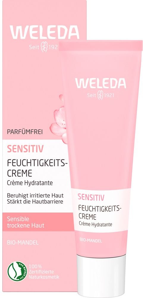 Weleda Sensitiv Feuchtigkeitscreme Mandel 30 ml Creme