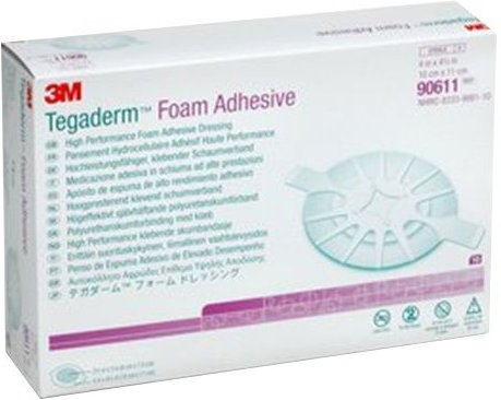 Tegaderm Foam Adhesive FK 10x11 cm oval 90611 10 St Verband
