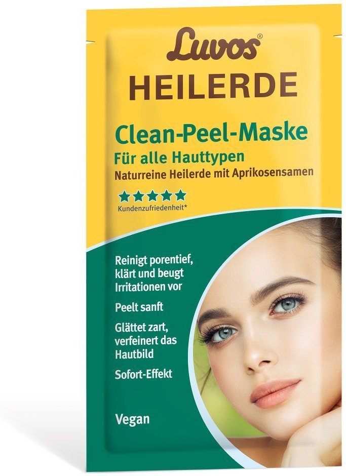 Luvos Heilerde Clean-Peel-Maske 2x7,5 ml Gesichtsmaske