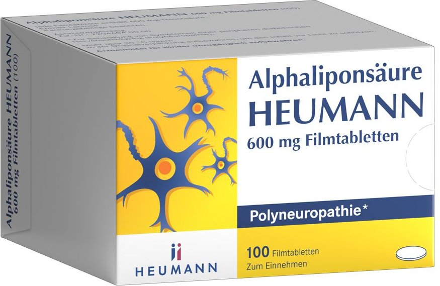 Alphaliponsäure Heumann 600 mg Filmtabletten 100 St