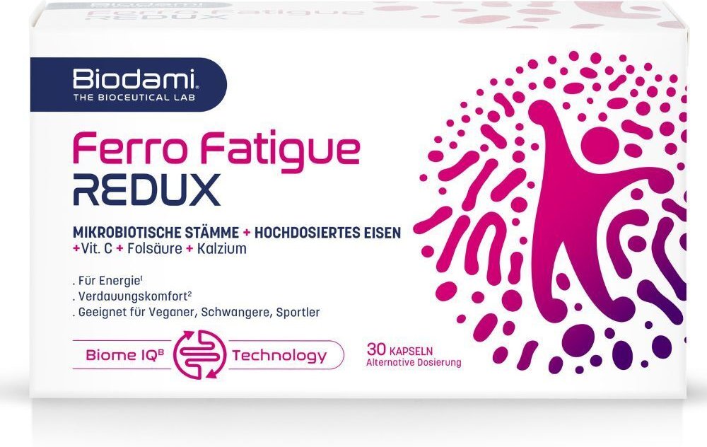 Biodami Ferro Fatigue Redux 30 St Kapseln