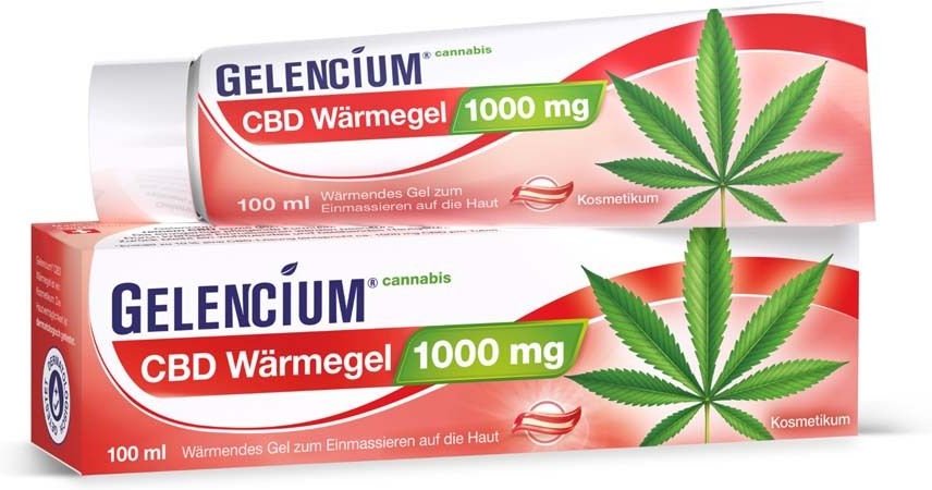 Gelencium Cannabis CBD Wärmegel 100 ml Gel
