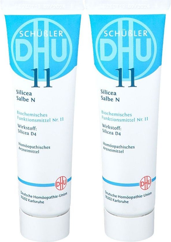 Biochemie DHU 11 Silicea N D 4 Salbe Doppelpack 2x50 g