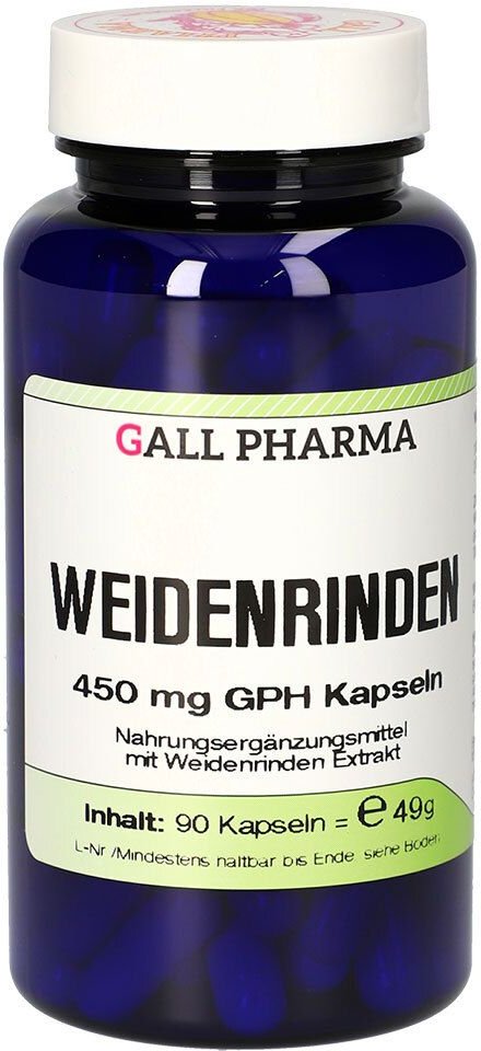 Weidenrinden 450 mg GPH Kapseln