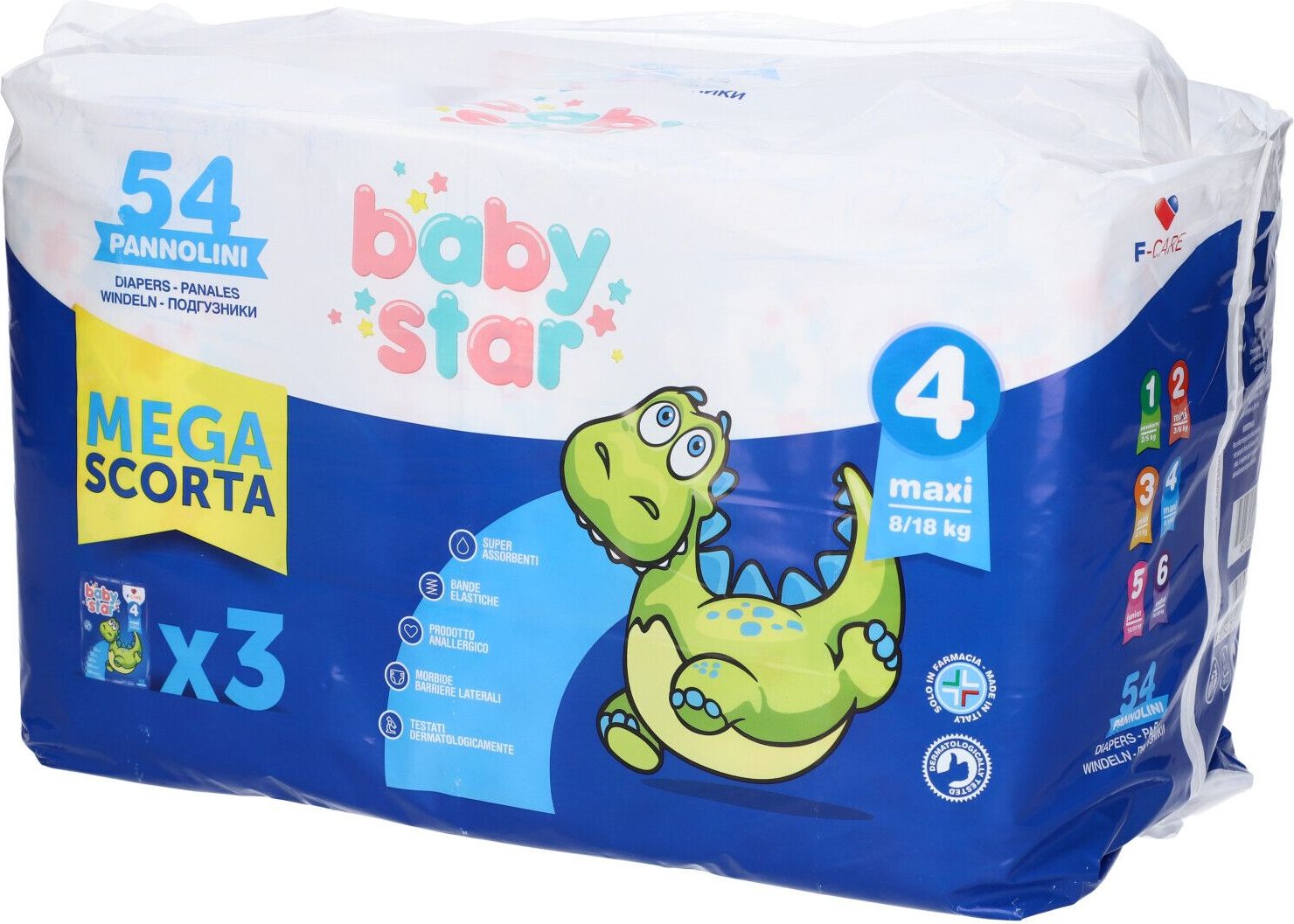 Babystar Megascorta TG 4 54Pz 54 St