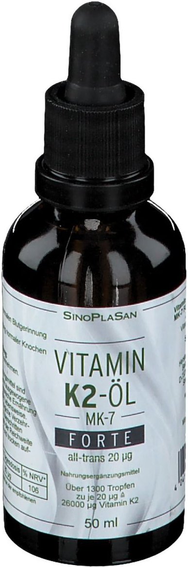 Vitamin K2-Öl MK-7 Forte all-trans 20 µg